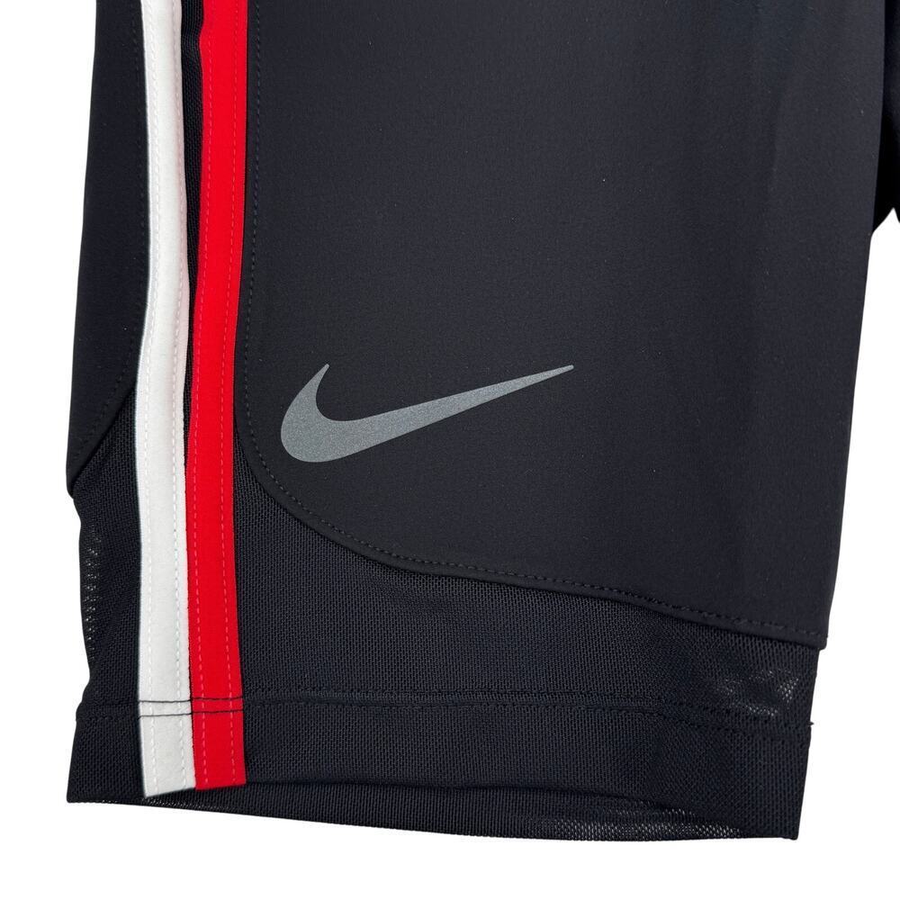 NWT NIKE City Ready Women's Dri-Fit Running Shorts Sz XS Black Red White - Picture 12 of 15